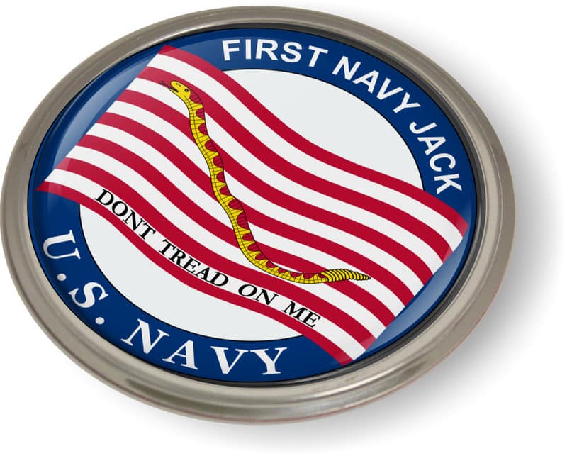U.S. Navy First Navy Jack Flag Emblem